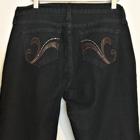 APHRODITE Straight Leg Embellished Pocket Jean  15 - Picture 8 of 11